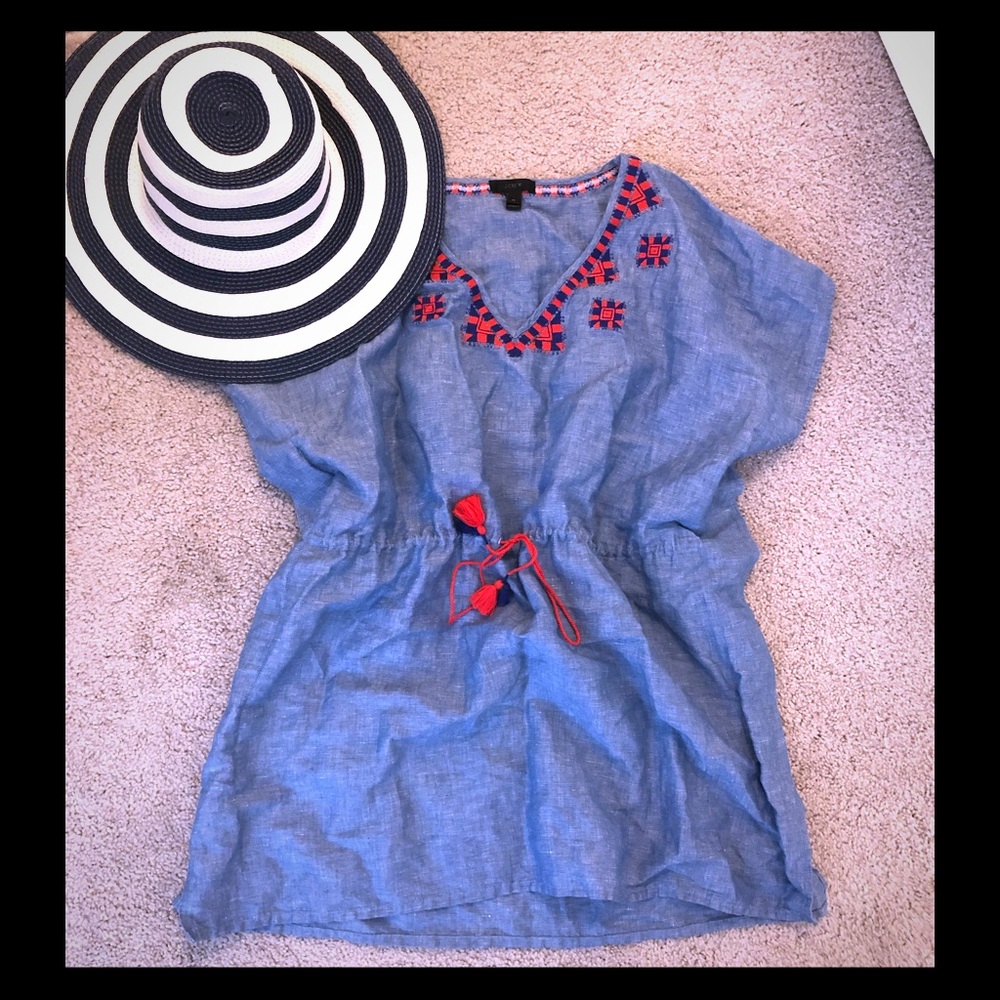 J Crew Swim Suit Cover Up